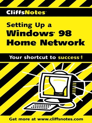 cover image of CliffsNotes Setting Up a Windows 98 Home Network